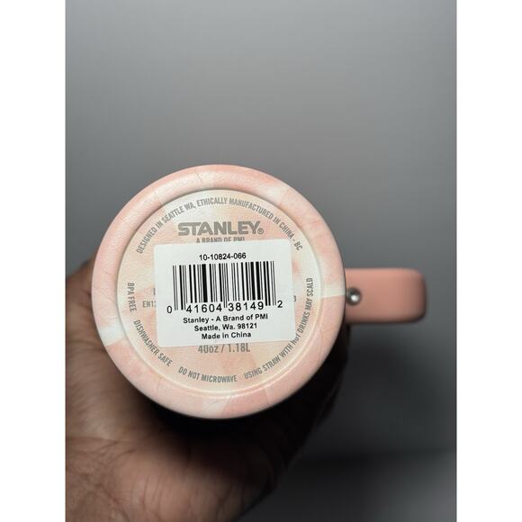 Stanley X Target Exclusive PEACH TIE DYE H2.O Flowstate Quencher BNWT - Picture 5 of 6